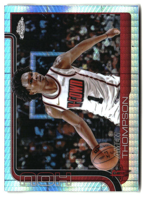 Amen Thompson 2025-26 Topps Chrome Prism Refractor #17