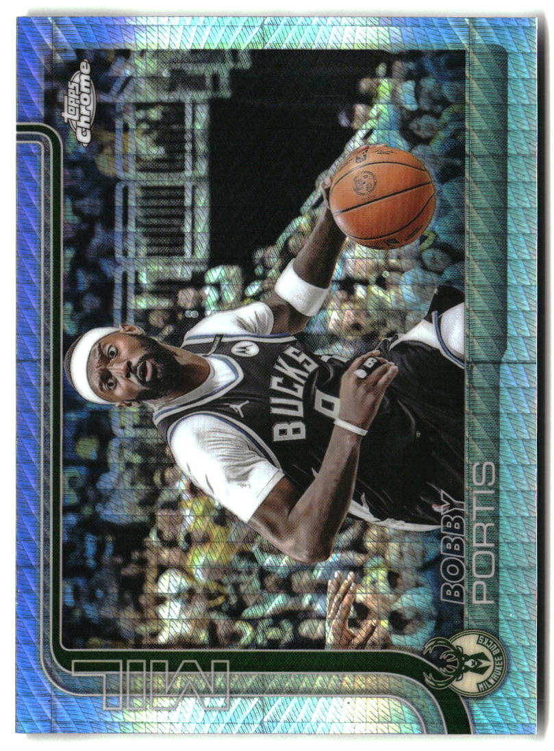Bobby Portis 2025-26 Topps Chrome Prism Refractor #124