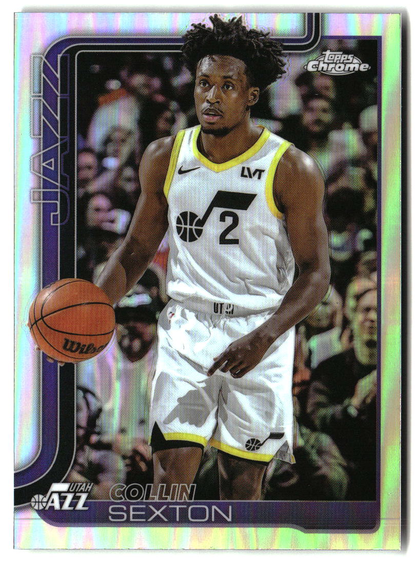 Collin Sexton 2025-26 Topps Chrome Refractor #210