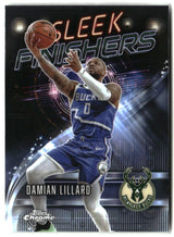 Damian Lillard 2025-26 Topps Chrome Sleek Finishers #SF-9
