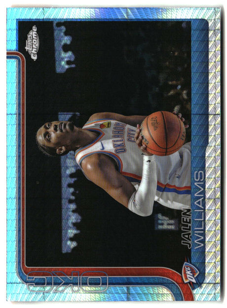 Jalen Williams 2025-26 Topps Chrome Prism Refractor #187