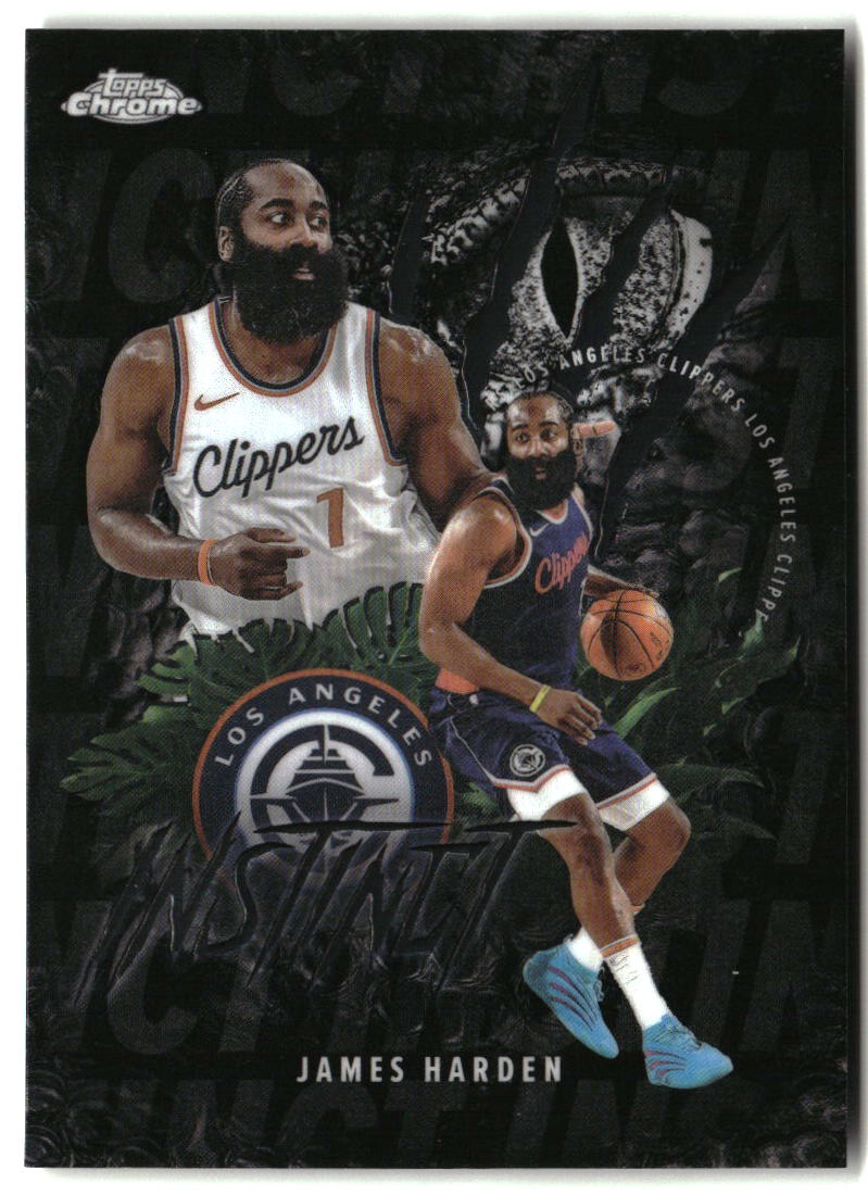 James Harden 2025-26 Topps Chrome Instinct #INS-5