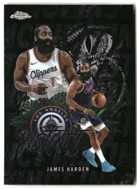 James Harden 2025-26 Topps Chrome Instinct #INS-5