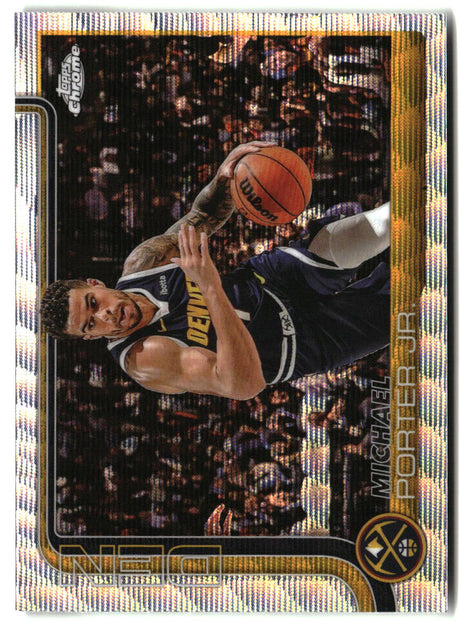 Michael Porter Jr. 2025-26 Topps Chrome Wave Refractor #31
