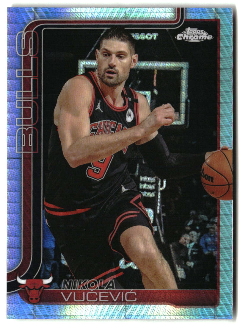 Nikola Vučević 2025-26 Topps Chrome Prism Refractor #24