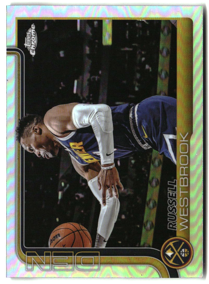 Russell Westbrook 2025-26 Topps Chrome Refractor #15