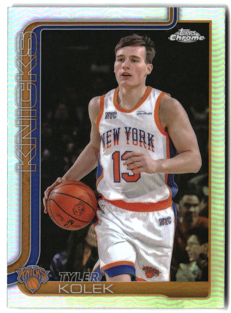 Tyler Kolek 2025-26 Topps Chrome Refractor #139