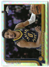 Tyrese Haliburton 2025-26 Topps Chrome Refractor #3