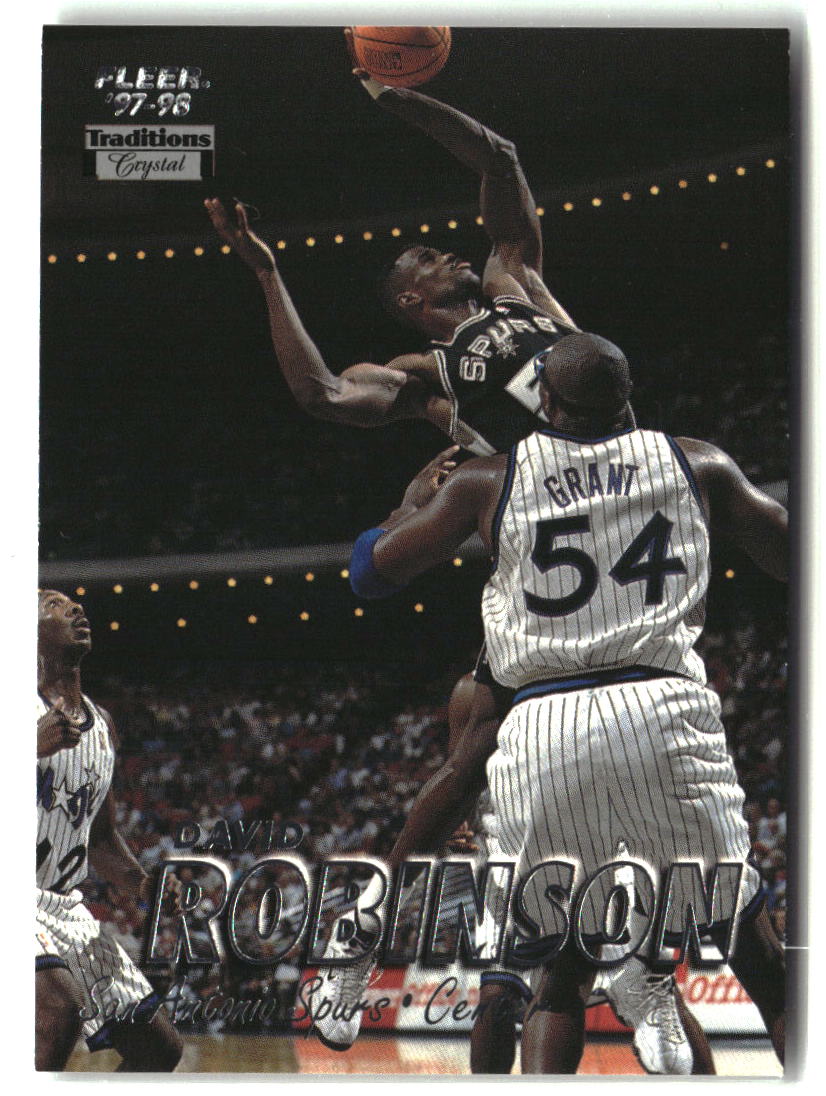 David Robinson 1997-98 Fleer Traditions Crystal #275