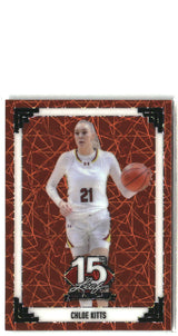 Chloe Kitts  2025 Leaf 15th Anniversary 1991 Base Lazer Orange /4 #91B-31