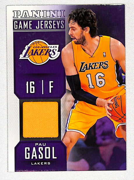 Pau Gasol 2013-14 Panini Game Jerseys #27