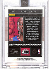 Kawhi Leonard 2023-24 Panini One and One #35 #/99