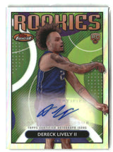 Dereck Lively II 2023-24 Finest Rookie Finest Autographs Refractors #RFA-DLII