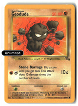 Geodude - 47/62 - [FO - Fossil] - Unlimited