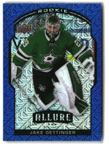 Jake Oettinger 2020-21 Upper Deck Allure Blue Line #91 #/35