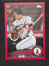 Mike Trout 2020 Topps Rookie Card Retrospective Logo Medallion Red #RCR-MT #/10