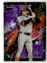 Jackson Holliday 2024 Finest Purple Checkerboard Refractors #76 #/150