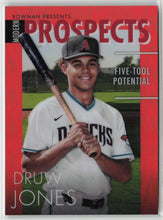 Load image into Gallery viewer, Druw Jones 2023 Bowman Modern Prospects Orange Refractors #MP-3 #/25

