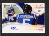Anthony Richardson 2023 Immaculate Introductions #II-ARI #/49
