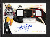 Aaron Jones 2020 Immaculate Players Collection Autographs Gold #PC-AJ #/5