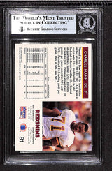 Charles Mann 1992 Pro Set #81 BGS Authentic
