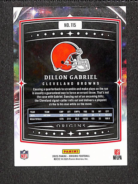 Dillon Gabriel 2025 Panini Origins #115