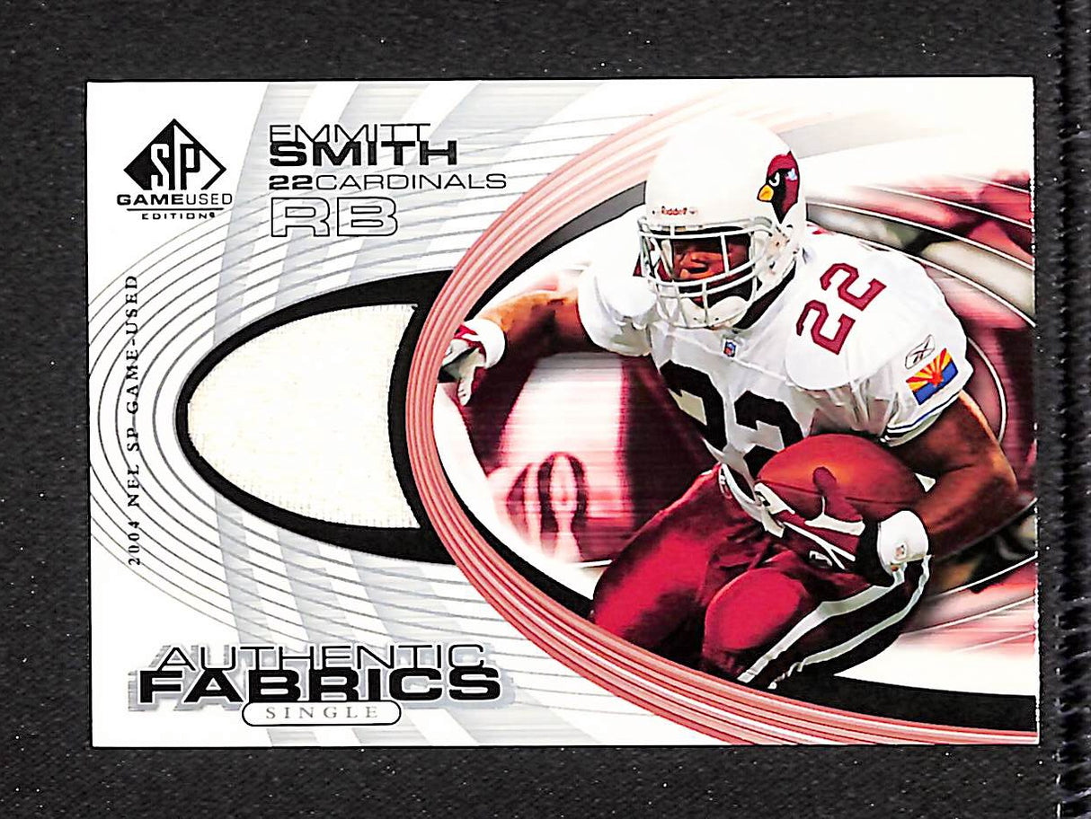 Emmitt Smith 2004 SP Game Used Authentic Fabrics #AF-ES
