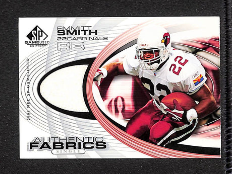 Emmitt Smith 2004 SP Game Used Authentic Fabrics #AF-ES