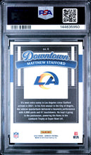 Load image into Gallery viewer, Matthew Stafford 2025 Donruss Downtown! #6 PSA 10
