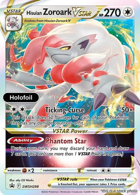 Hisuian Zoroark VSTAR - SWSH298