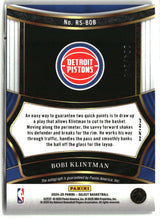Bobi Klintman 2024-25 Panini Select Rookie Signatures #RS-BOB #/249