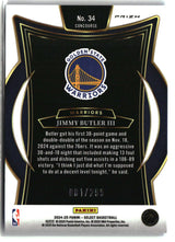 Jimmy Butler III 2024-25 Panini Select Light Blue Prizm #34 #/299