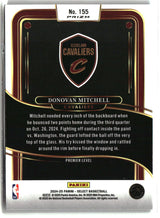 Donovan Mitchell 2024-25 Panini Select Tri-Color Prizm #155