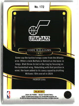 Cody Williams 2024-25 Panini Select #172
