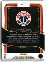 Kyshawn George 2024-25 Panini Select #177