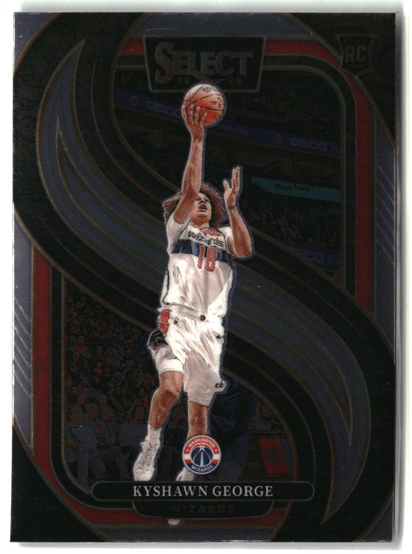 Kyshawn George 2024-25 Panini Select #177