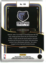 Cam Spencer 2024-25 Panini Select #189