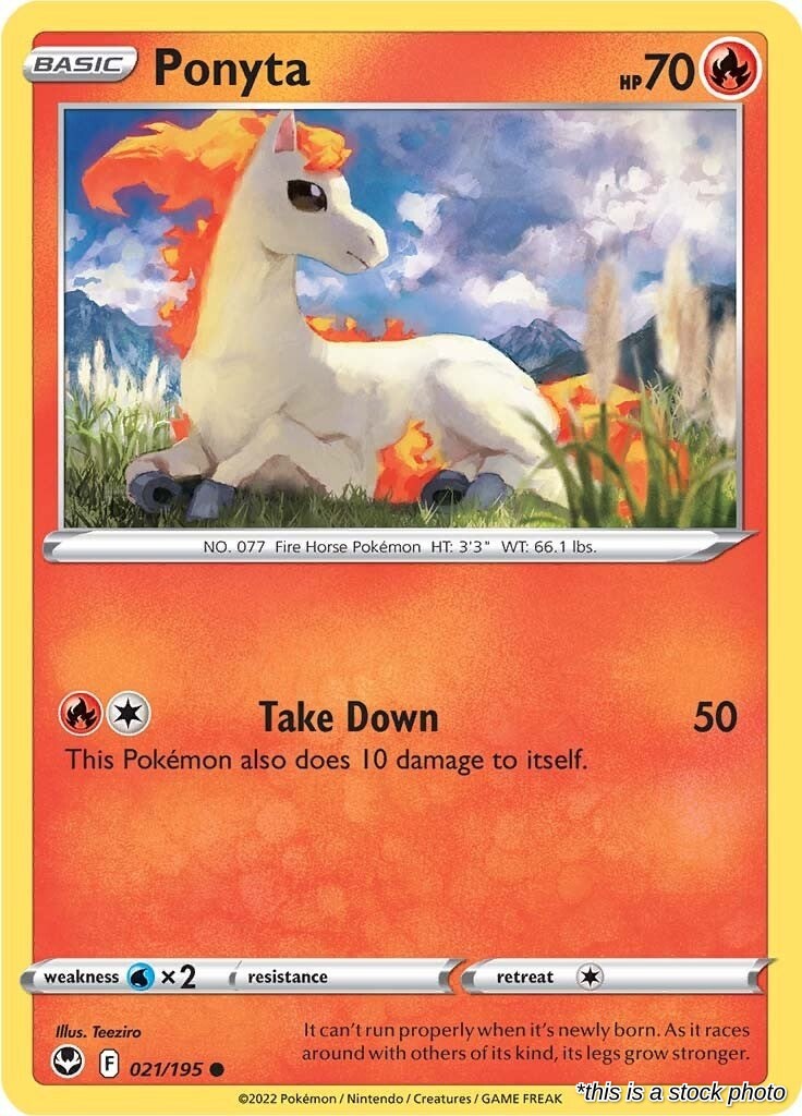Ponyta - 021/195 - [SWSH12 - SWSH12: Silver Tempest]