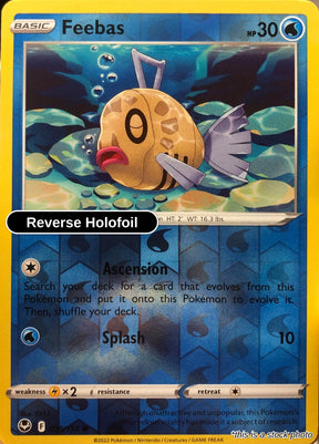 Feebas - 039/195 - [SWSH12 - SWSH12: Silver Tempest] - Reverse Holofoil