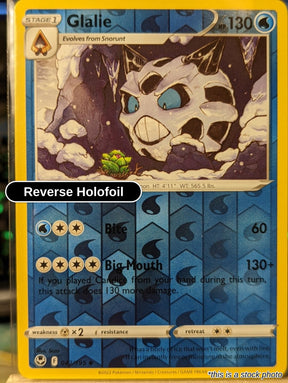 Glalie - 042/195 - [SWSH12 - SWSH12: Silver Tempest] - Reverse Holofoil