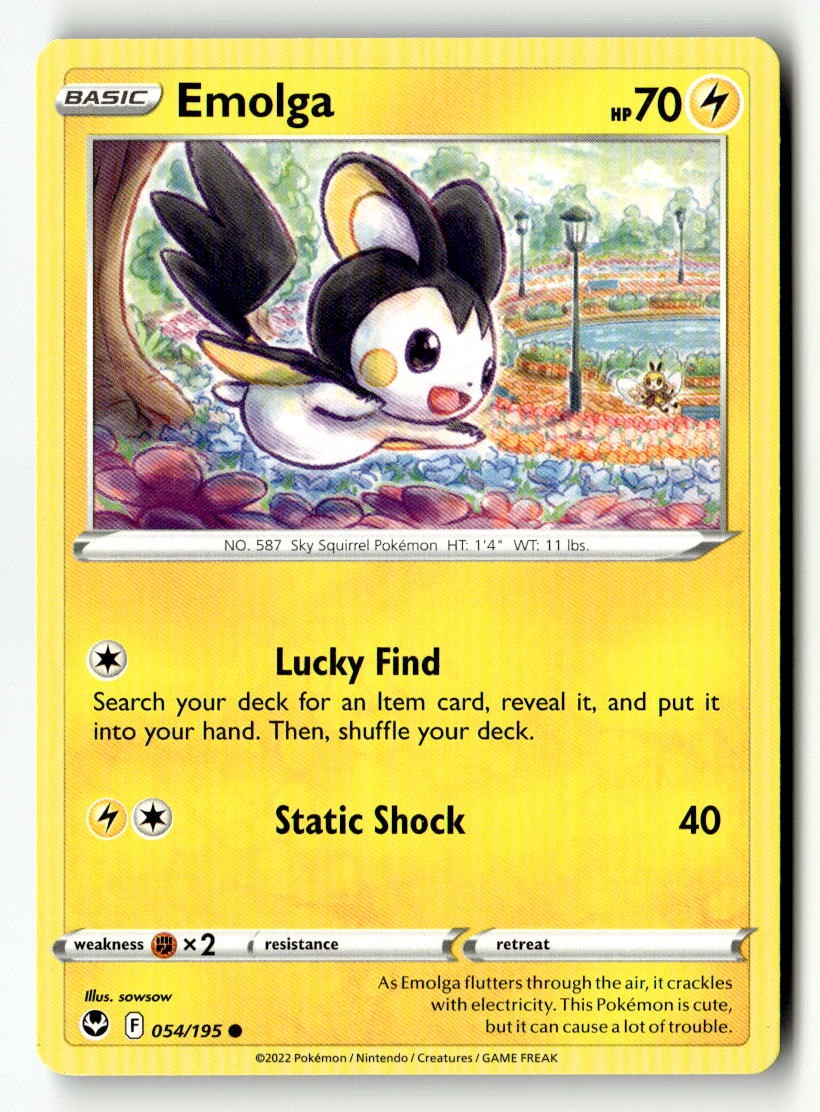 Emolga - 054/195 - [SWSH12 - SWSH12: Silver Tempest]