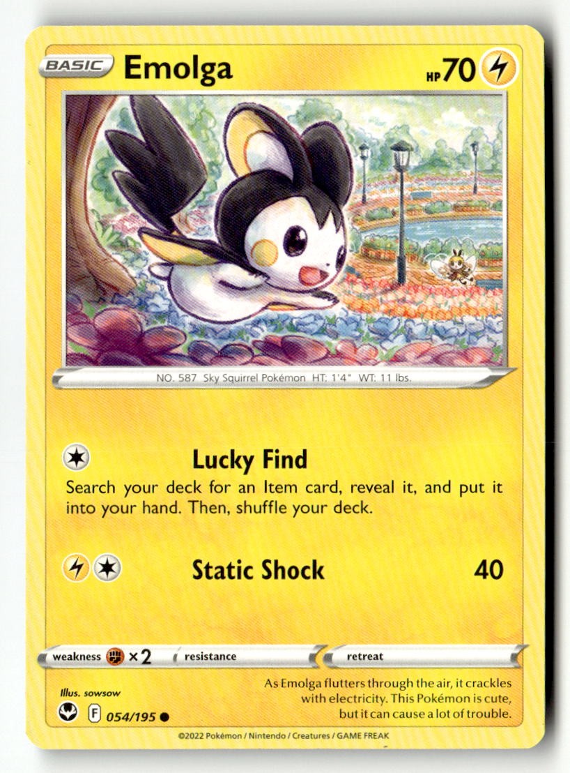 Emolga - 054/195 - [SWSH12 - SWSH12: Silver Tempest]