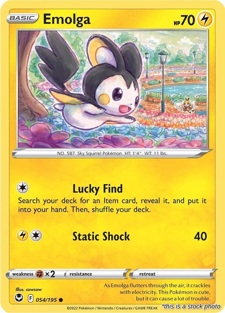 Emolga - 054/195 - [SWSH12 - SWSH12: Silver Tempest]
