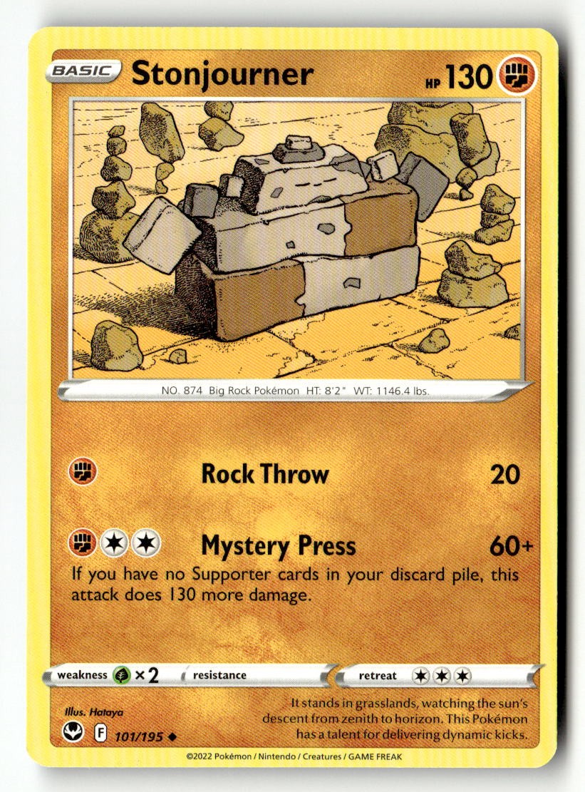 Stonjourner - 101/195 - [SWSH12 - SWSH12: Silver Tempest]