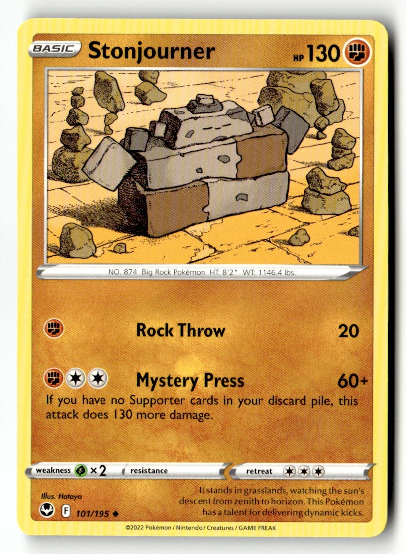Stonjourner - 101/195 - [SWSH12 - SWSH12: Silver Tempest]