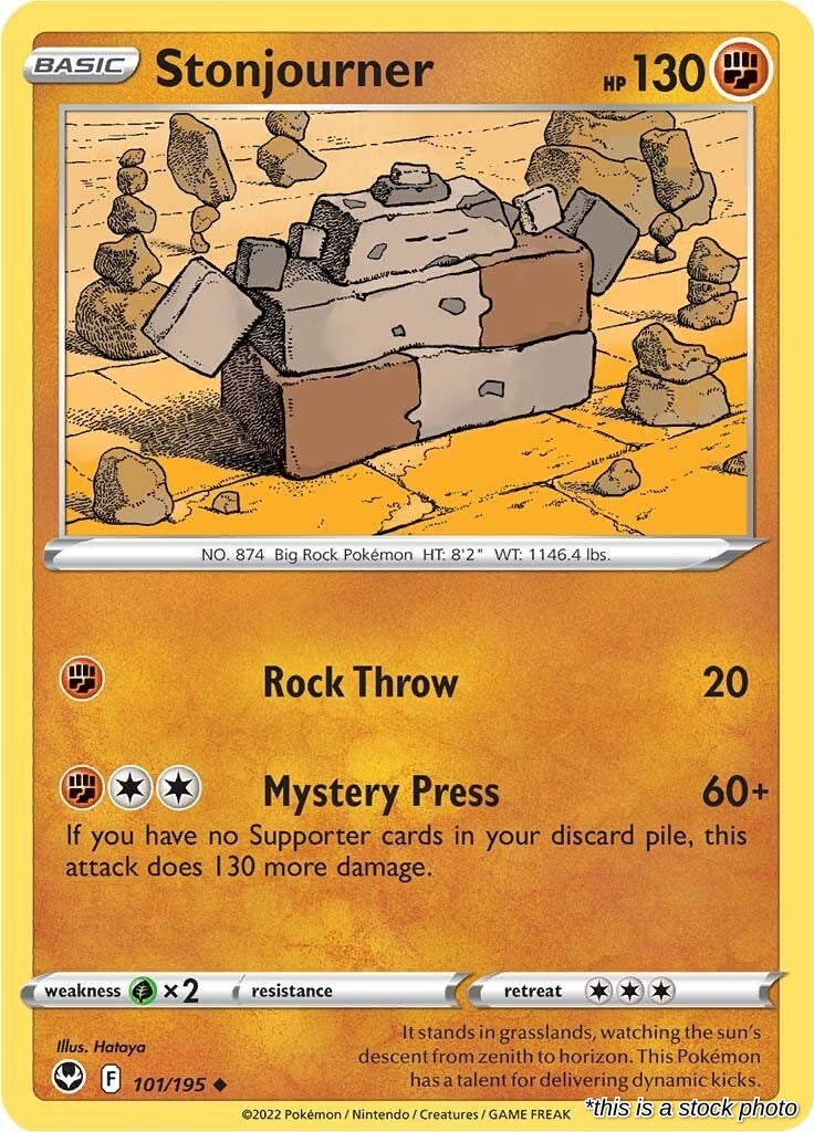 Stonjourner - 101/195 - [SWSH12 - SWSH12: Silver Tempest]
