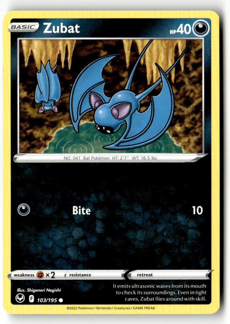 Zubat - 103/195 - [SWSH12 - SWSH12: Silver Tempest]
