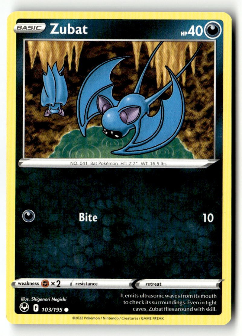 Zubat - 103/195 - [SWSH12 - SWSH12: Silver Tempest]