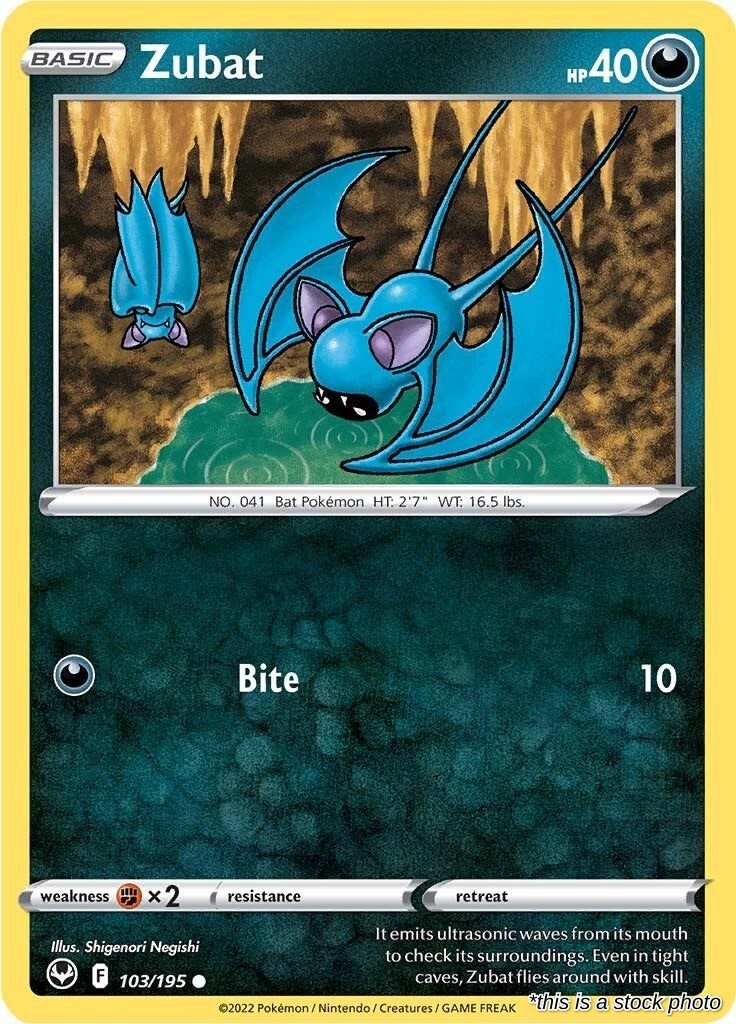 Zubat - 103/195 - [SWSH12 - SWSH12: Silver Tempest]