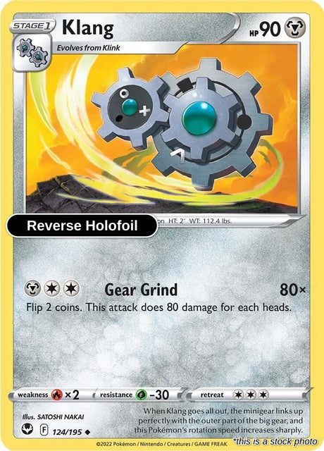 Klang - 124/195 - [SWSH12 - SWSH12: Silver Tempest] - Reverse Holofoil
